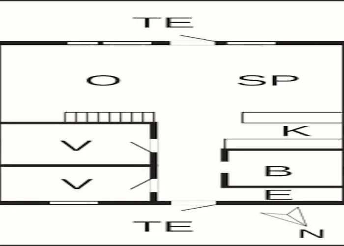 Σπίτι διακοπών 6 Person In Ringkobing-by Traum Ringkøbing